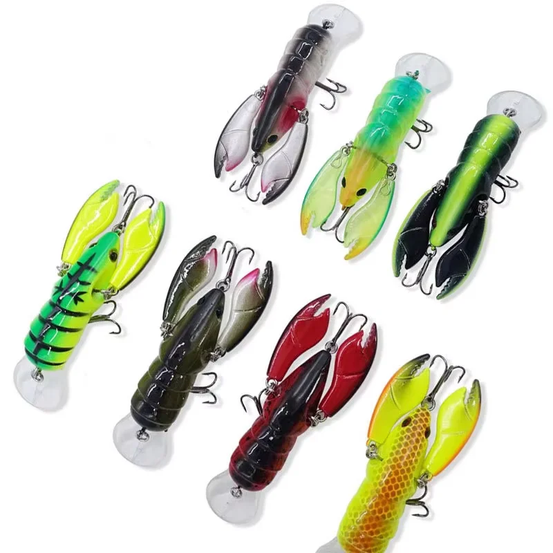 Cross border Hot selling Freshwater Crayfish ABS Hard Lure - view 2