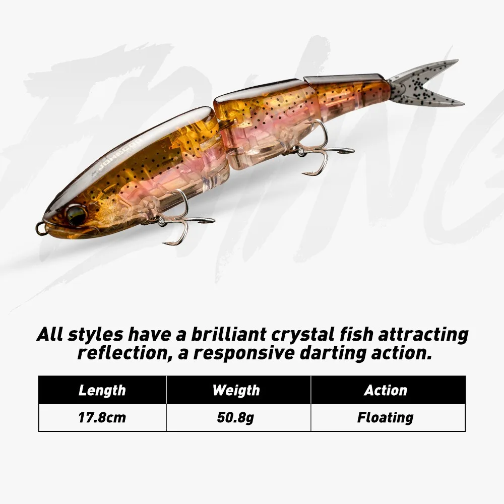 Cheery High Quality Segmented Swimbait 18CM ABS Hard Lure - view 3
