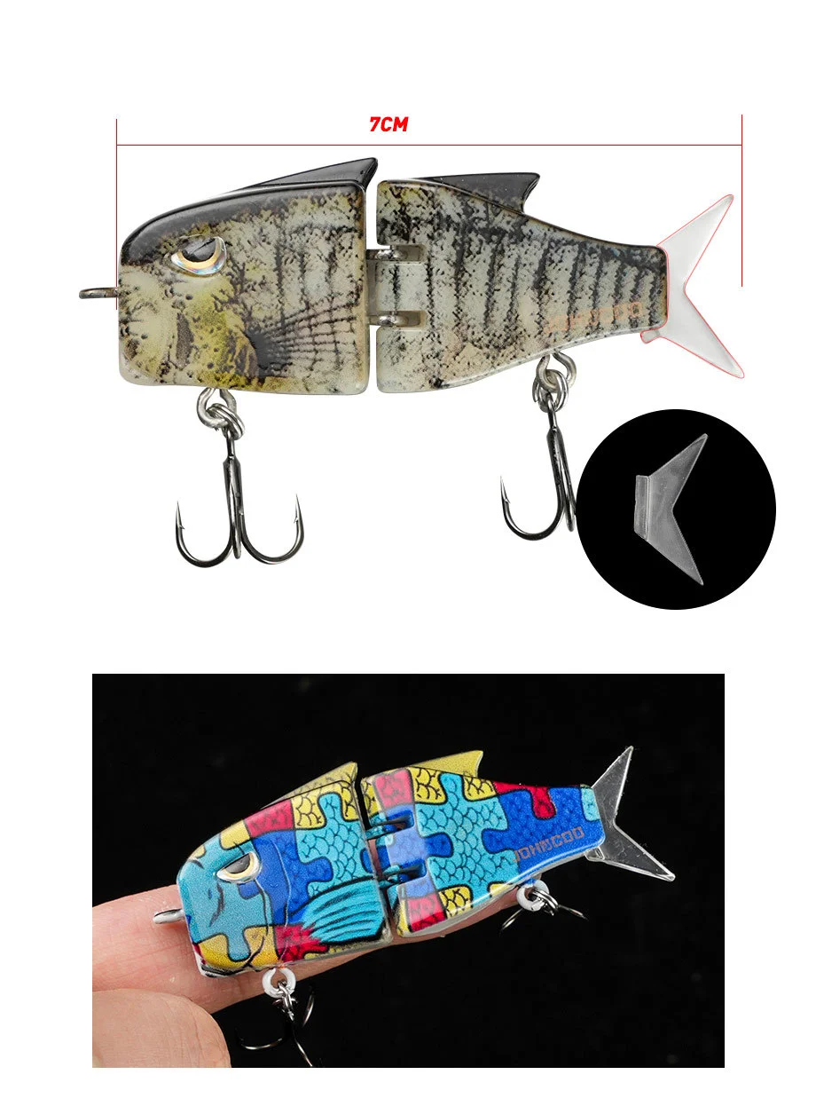Cheery Micro Pencil Bait Colorful Lifelike Plastic Hard Lure - view 7