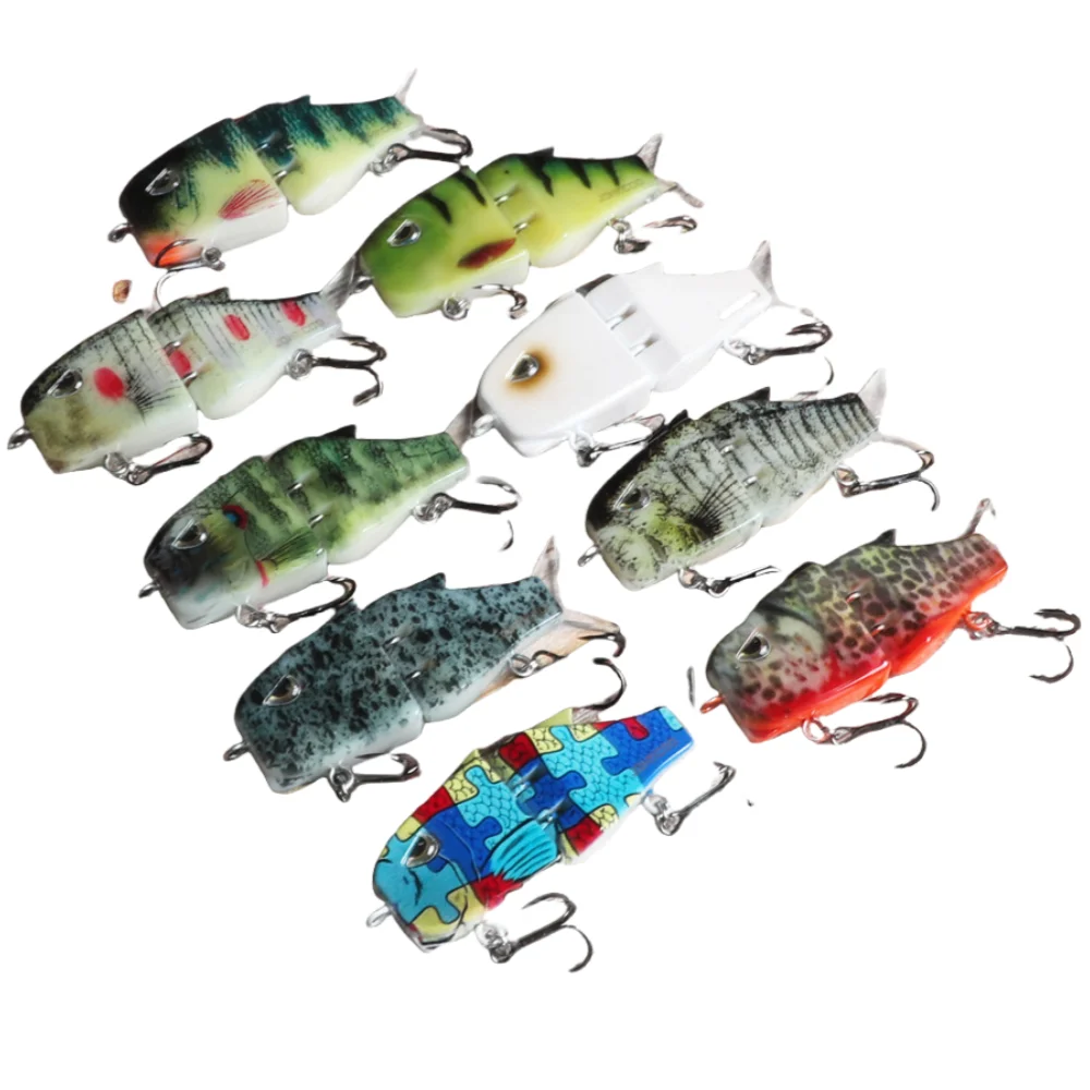 Cheery Micro Pencil Bait Colorful Lifelike Plastic Hard Lure - view 8