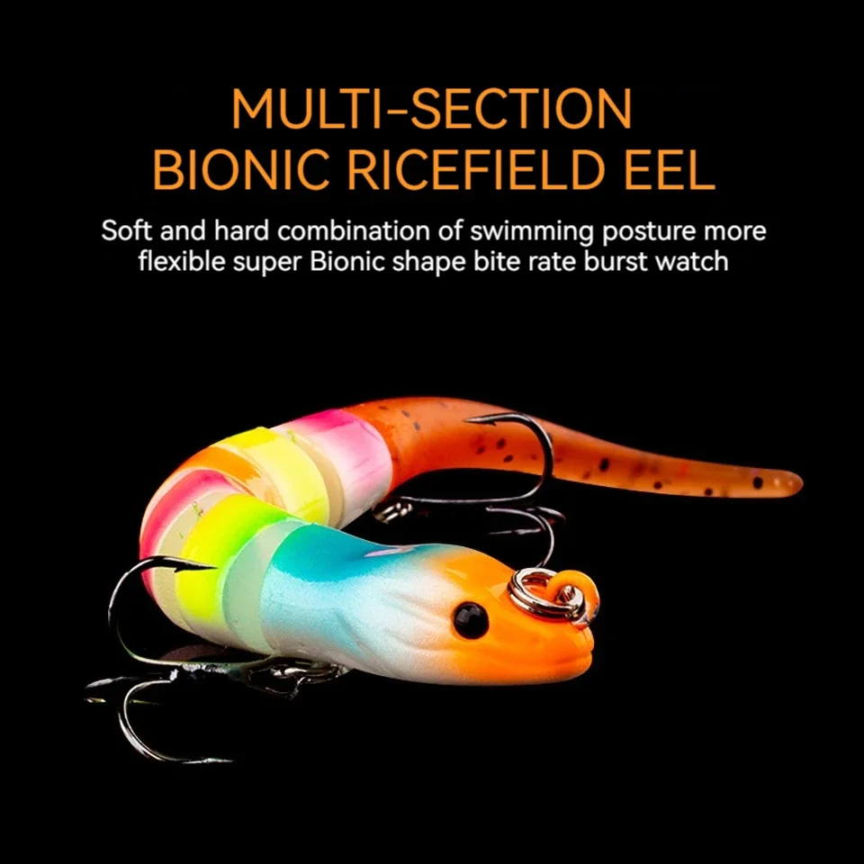 Cheery New 12cm 12G Swing Eel ABS Swimbait - view 2