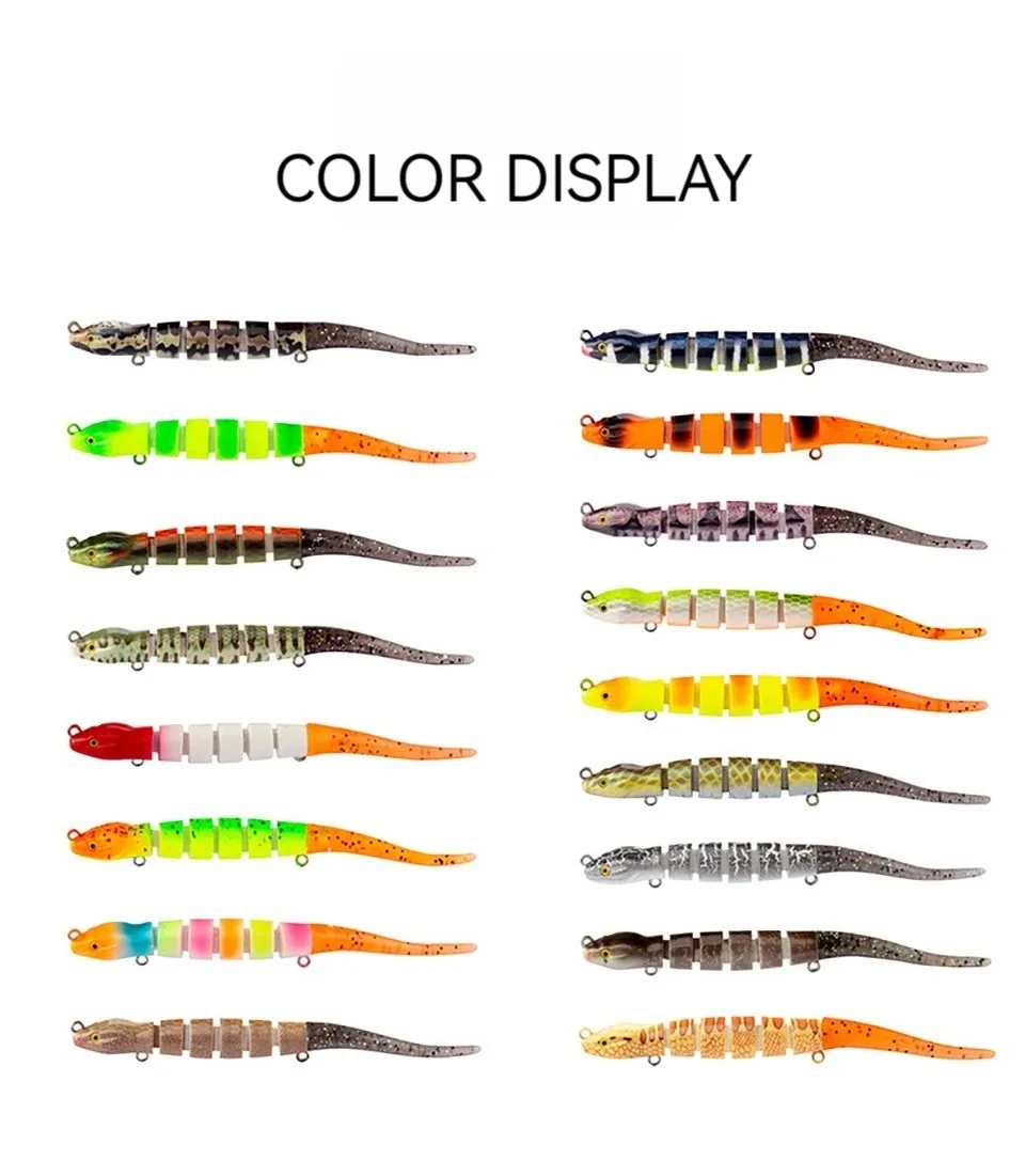 Cheery New 12cm 12G Swing Eel ABS Swimbait - view 9