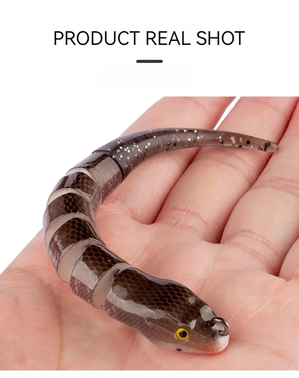 Cheery New 12cm 12G Swing Eel ABS Swimbait - view 11