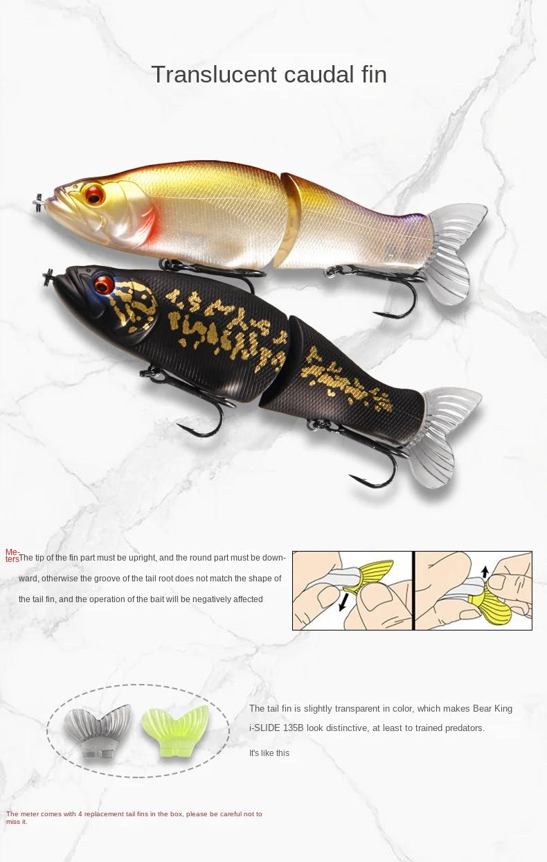Cheery Lure M135 Bottom Bait 13 ABS Lure Accessories - view 12