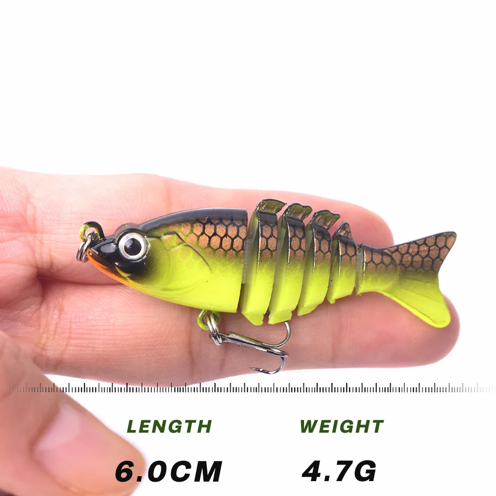 Cheery 6cm 4 7g Realistic Multi ABS Swimbait - view 3