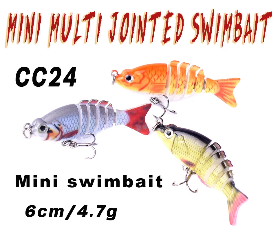 Cheery 6cm 4 7g Realistic Multi ABS Swimbait - view 7