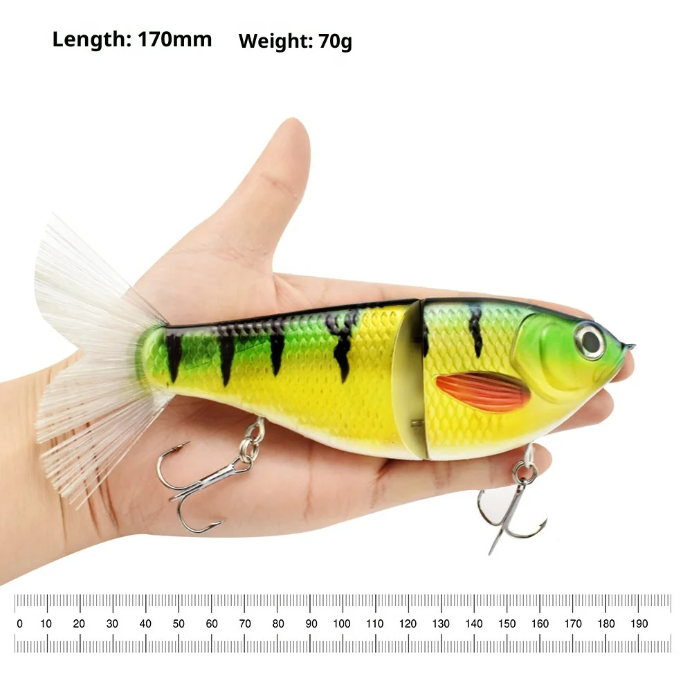 S Shaped Swimming Slow Sinking Multi Plastic Lure Accessories - view 2