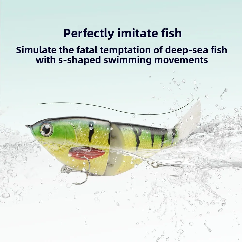 S Shaped Swimming Slow Sinking Multi Plastic Lure Accessories - view 9