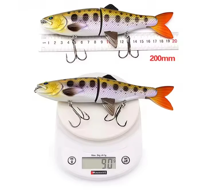 Cheery Gliding Bait Jointed Swimming Lure ABS Lure Kit - view 15