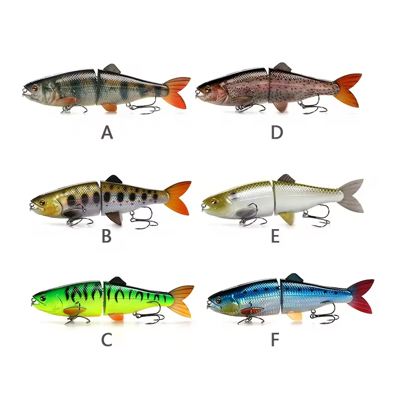 Cheery Gliding Bait Jointed Swimming Lure ABS Lure Kit - view 17