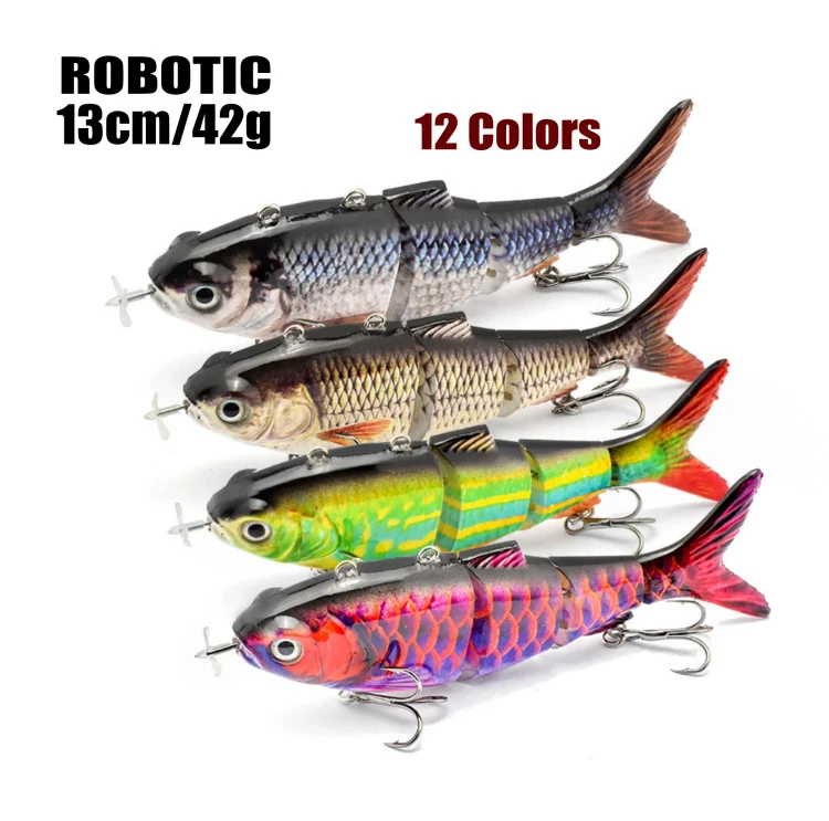 Cheery 130mm Multi Segment Fishing Lure Silicone Hard Lure - view 2