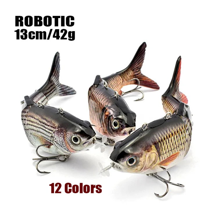 Cheery 130mm Multi Segment Fishing Lure Silicone Hard Lure - view 3