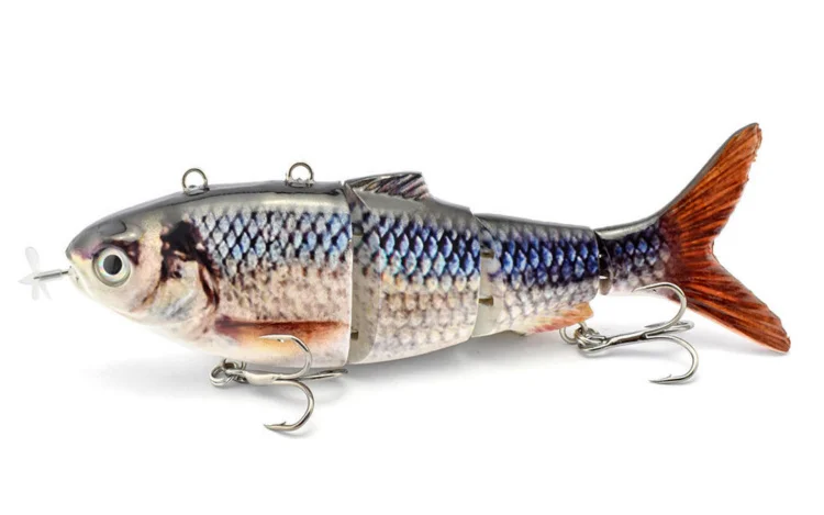 Cheery 130mm Multi Segment Fishing Lure Silicone Hard Lure - view 16