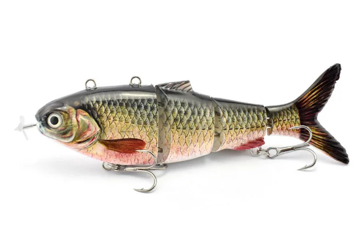 Cheery 130mm Multi Segment Fishing Lure Silicone Hard Lure - view 17