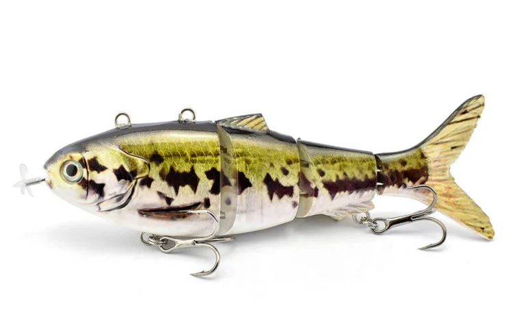 Cheery 130mm Multi Segment Fishing Lure Silicone Hard Lure - view 19
