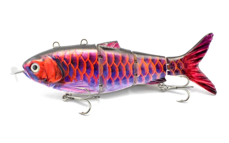 Cheery 130mm Multi Segment Fishing Lure Silicone Hard Lure - view 22