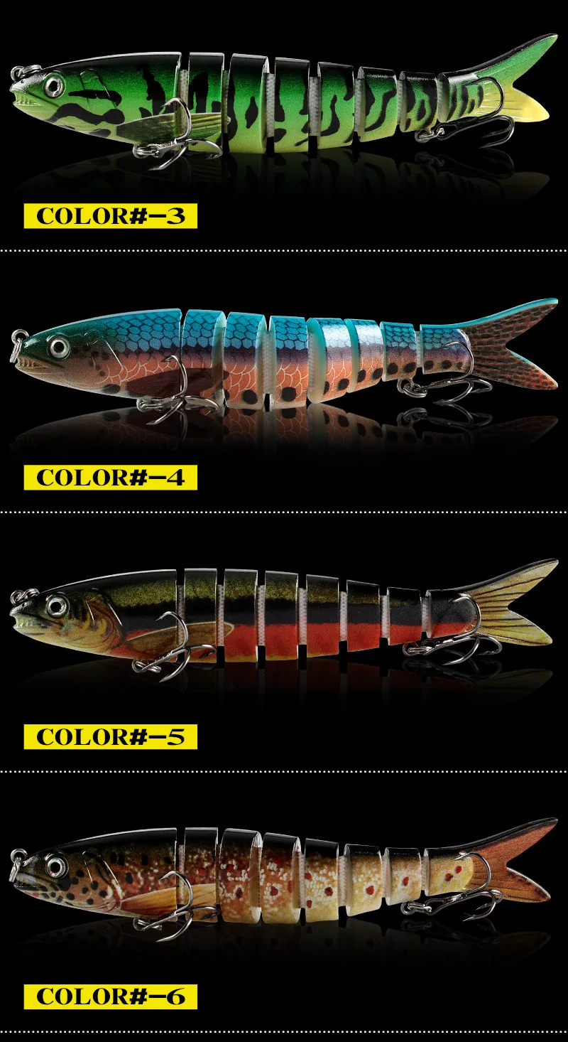 Cheery Wholesale 135mm 20G Jointed Swim ABS Swimbait - view 10