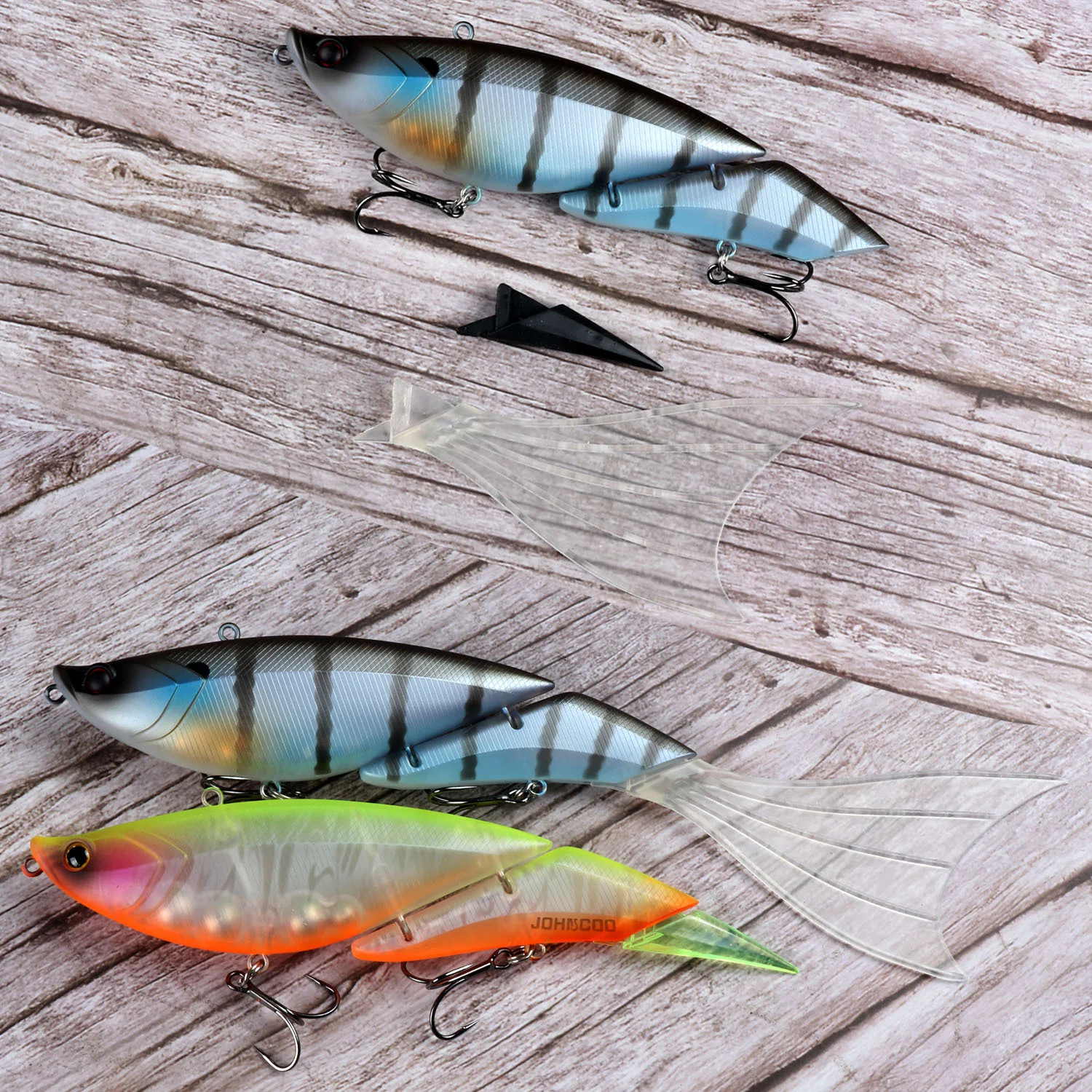 Cheery WEIHE 19cm 55g 2 Section ABS Minnow Lure - view 5