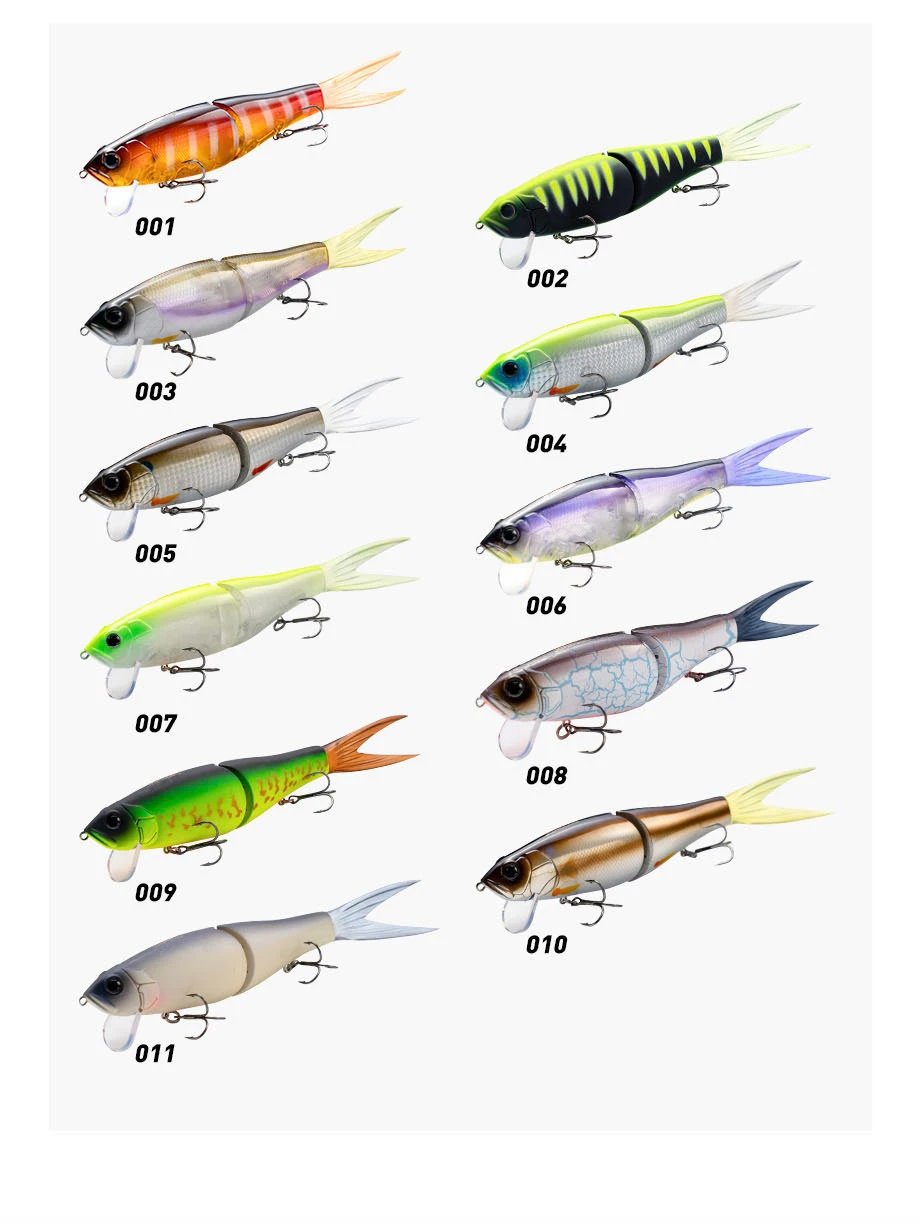 Cheery 210mm 64g Predator Multi Jointed ABS Plastic Hard Lure - view 9