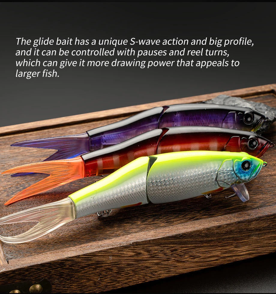 Cheery 210mm 64g Predator Multi Jointed ABS Plastic Hard Lure - view 11