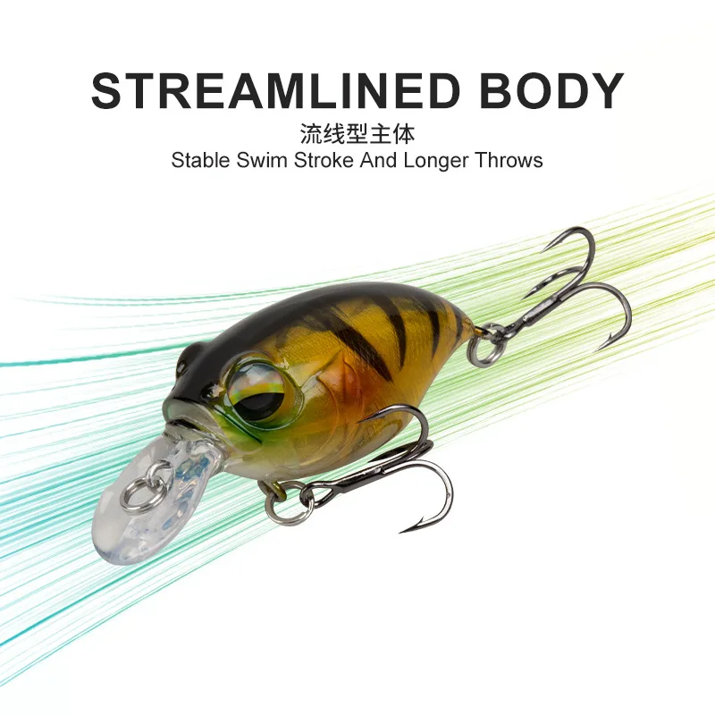 8 8g 43mm Crank Lure with ABS Crankbait - view 3