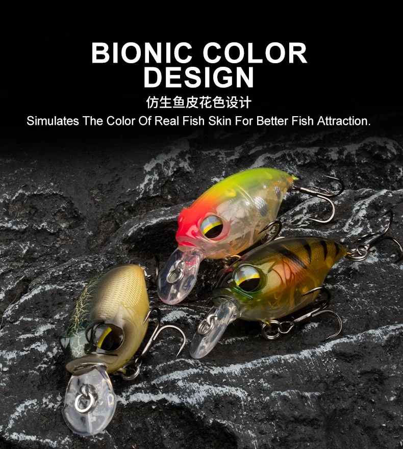 8 8g 43mm Crank Lure with ABS Crankbait - view 11