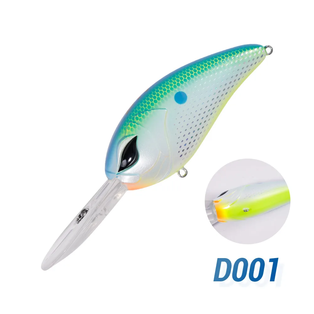 Bass Fishing Lure Hard Bait Lure ABS Crankbait - view 2