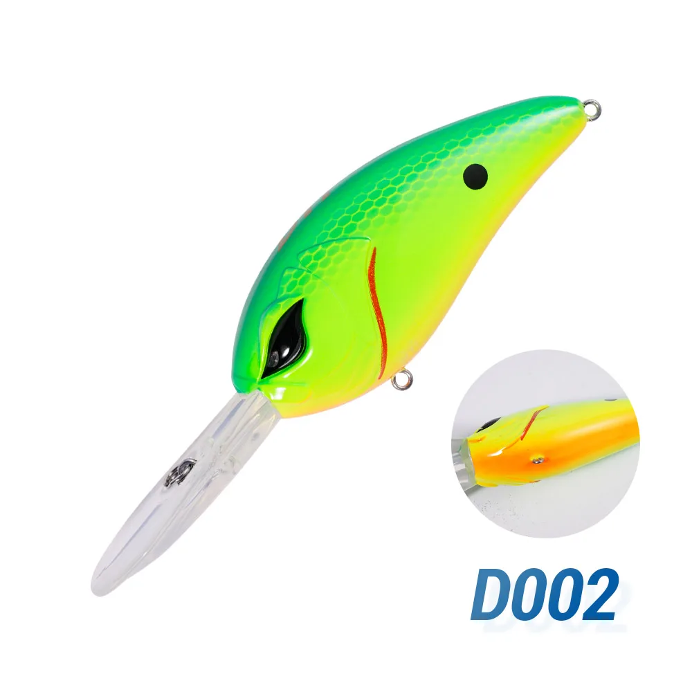 Bass Fishing Lure Hard Bait Lure ABS Crankbait - view 3