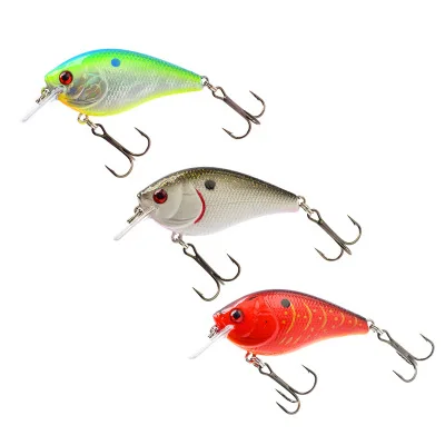 Unpainted Crank Fishing Lure Bait Wobbler ABS Minnow Lure, Lure Accessories - view 11