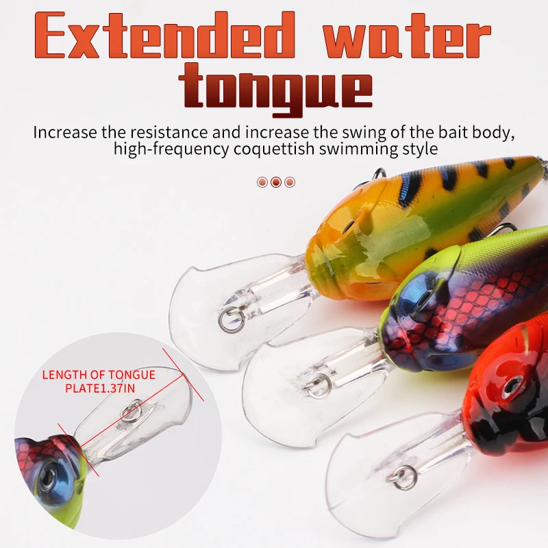 Hard Plastic Baits Big Game Long ABS Various - view 4