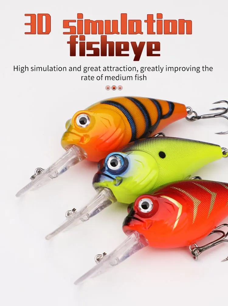 Hard Plastic Baits Big Game Long ABS Various - view 10