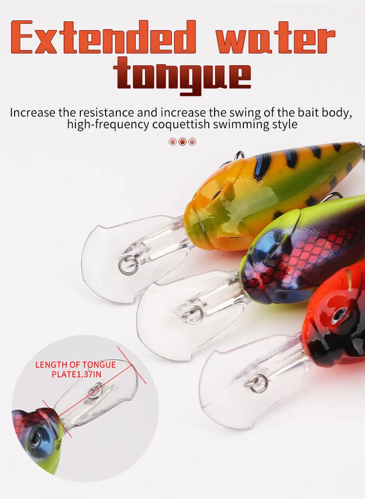 Hard Plastic Baits Big Game Long ABS Various - view 11