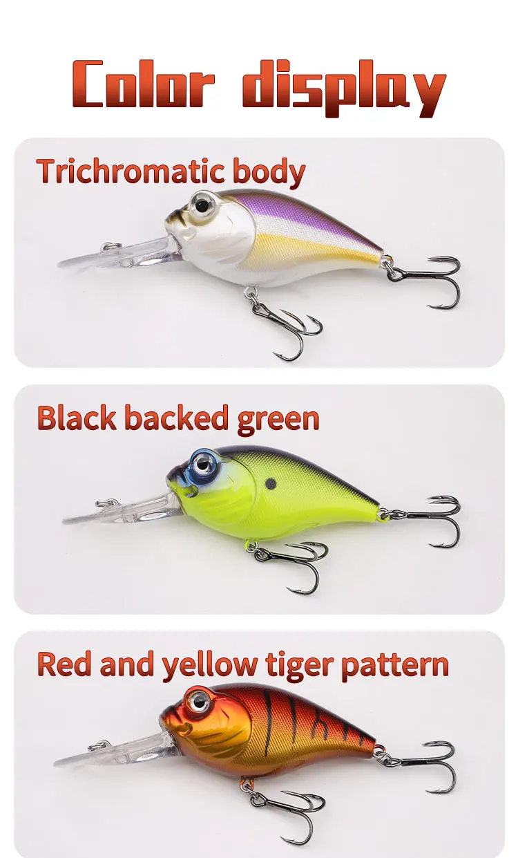 Hard Plastic Baits Big Game Long ABS Various - view 13