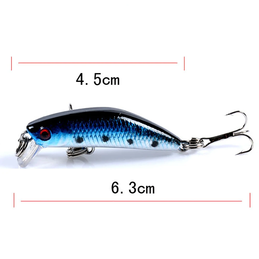 4 5cm 2 8g Artificial Hard Plastic Minnow Lure - view 4