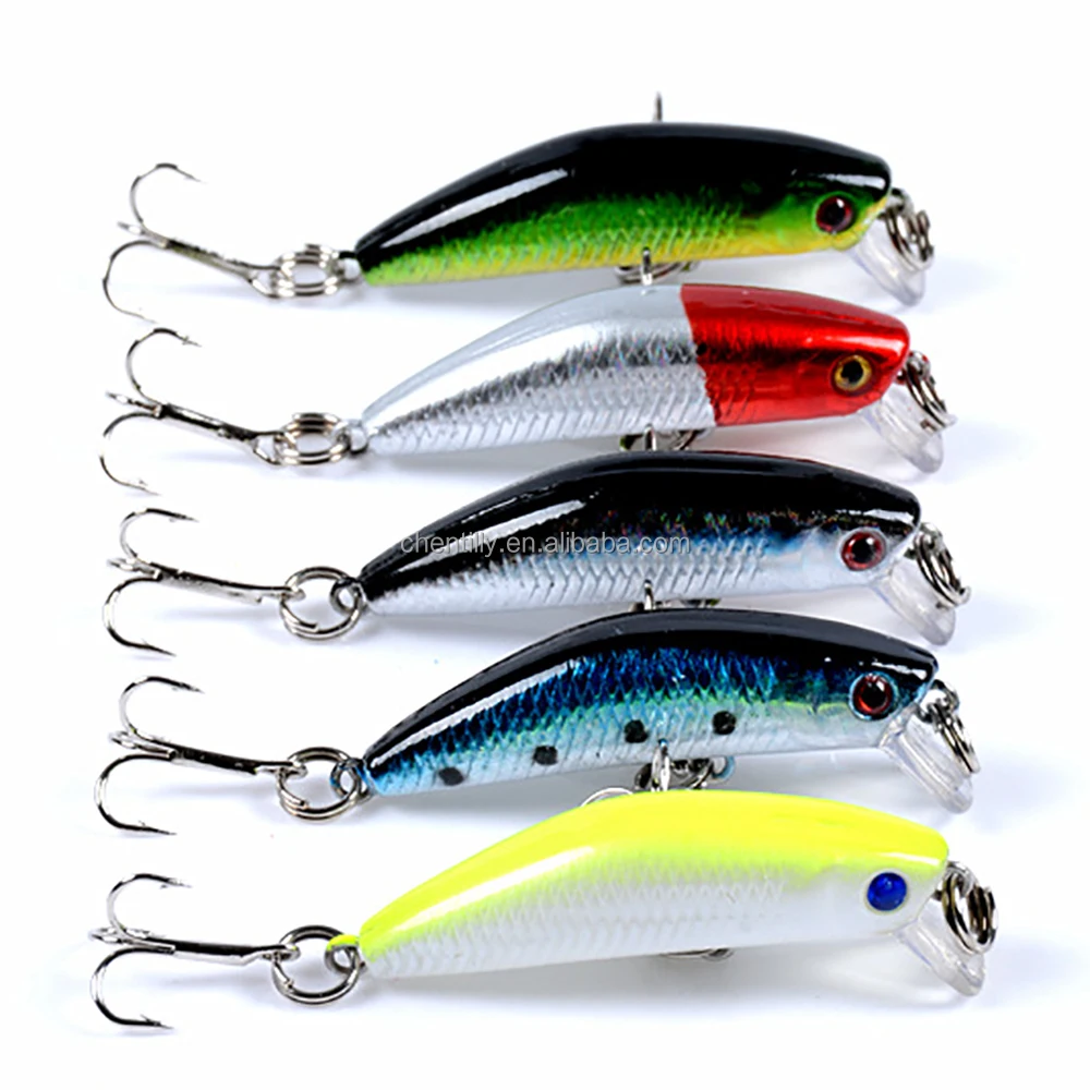 4 5cm 2 8g Artificial Hard Plastic Minnow Lure - view 7