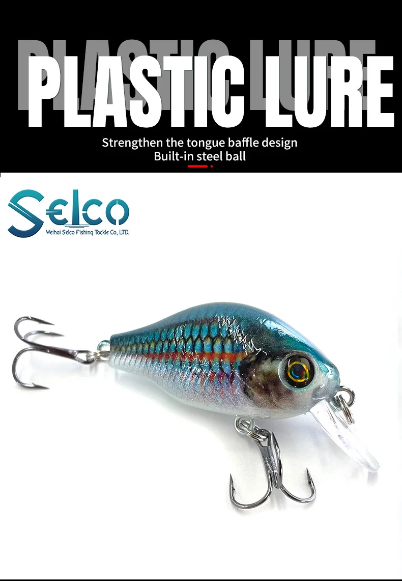 Selco 5 5cm 8g Hard Soft ABS Various - view 7