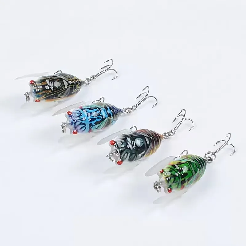 Cicada Lifelike Topwater Fishing Lures Popper