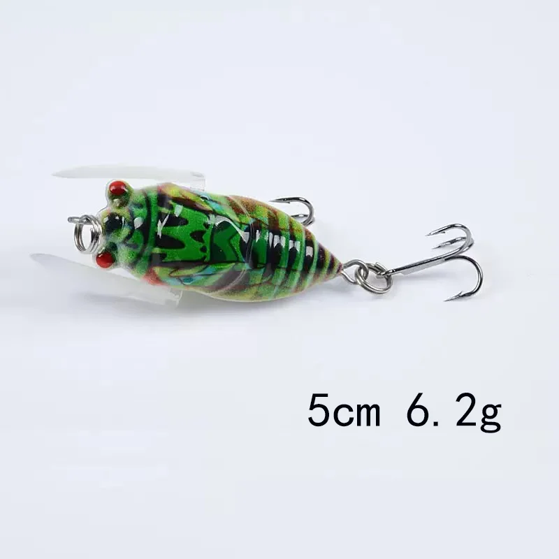 Cicada Lifelike Topwater Fishing Lures Popper ABS Hard Lure - view 2