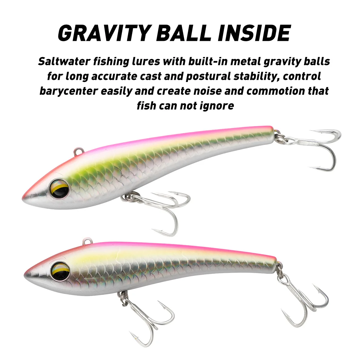 Cheery 13 5cm Sea Fishing Sinking ABS Hard Lure - view 4