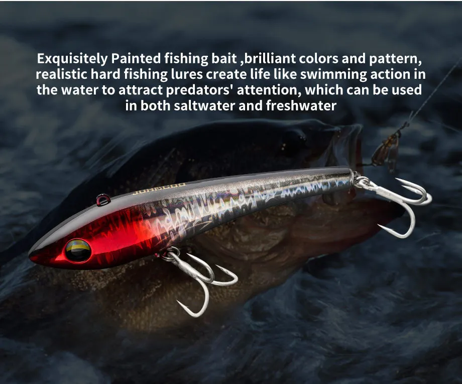 Cheery 13 5cm Sea Fishing Sinking ABS Hard Lure - view 13
