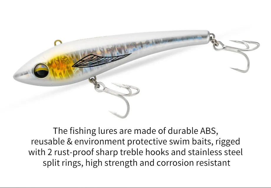 Cheery 13 5cm Sea Fishing Sinking ABS Hard Lure - view 14