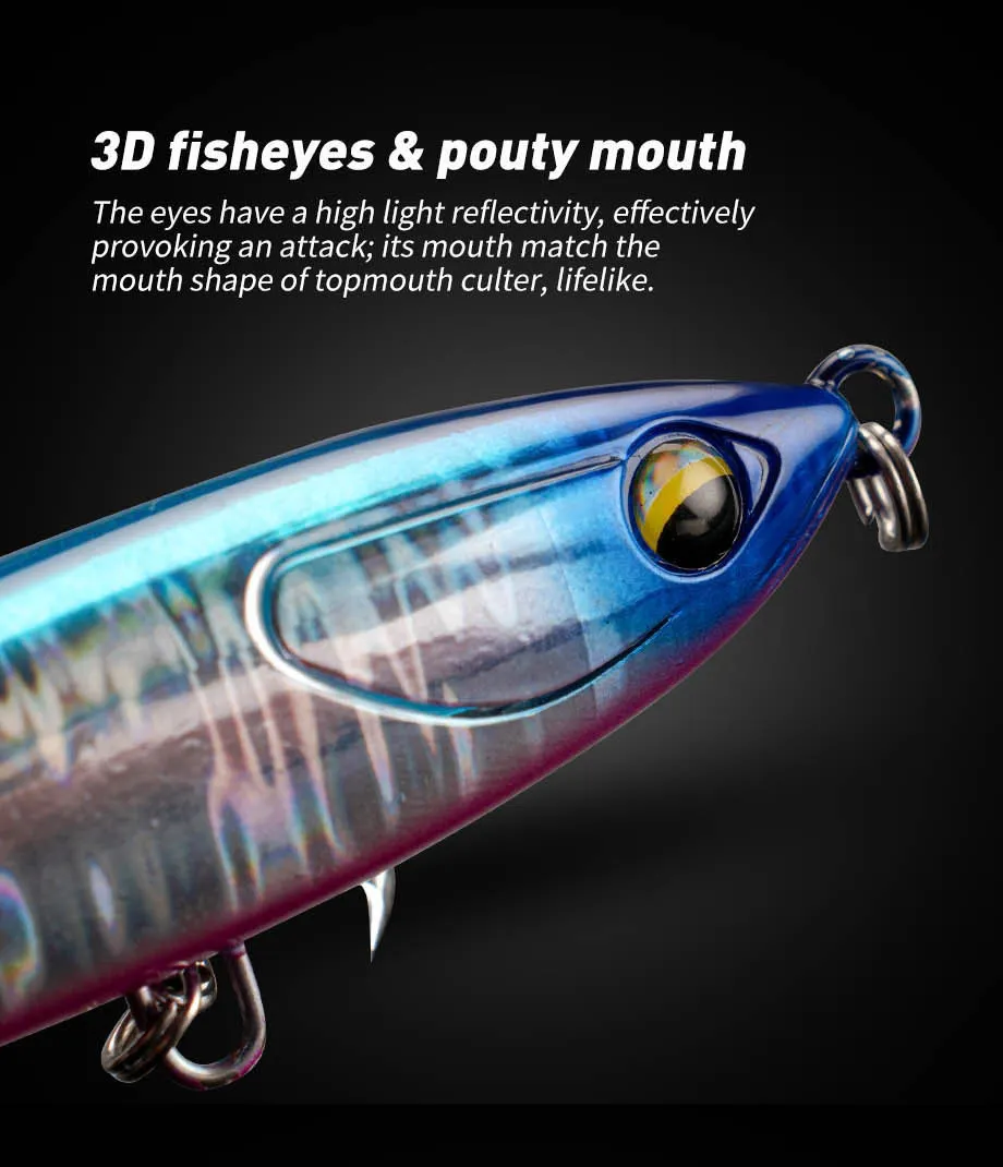 Cheery New 105mm 28 4g Long ABS Pencil Lure - view 15