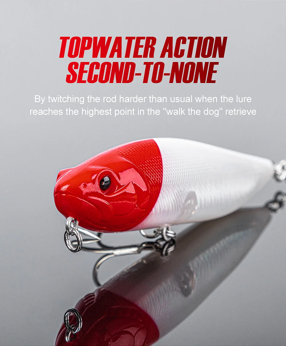 Noeby NBL 9110 Top Water Pencil ABS Plastic Pencil Lure - view 9