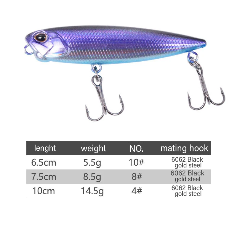 ABS Hard Lure Bait 6 5cm ABS, PVC Hard Lure - view 11