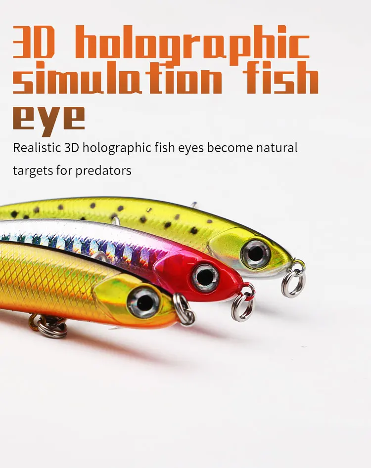 New 3 5g 5 5g 8 ABS Multi-Species Lure - view 12