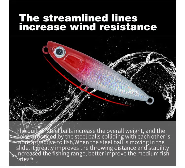 Wholesale 43mm 1 8g Top Water ABS Pencil Lure - view 10