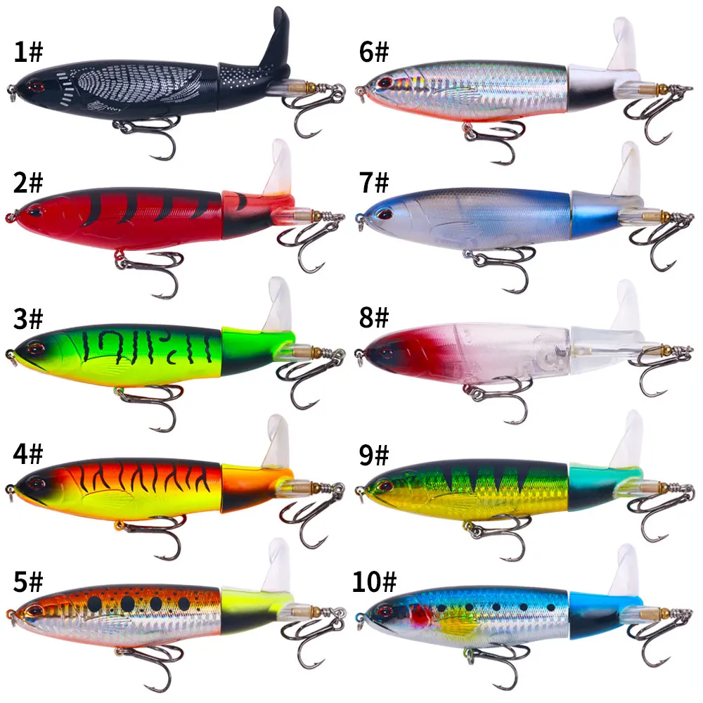 CHEERY 14cm 37g Wobblers Top Water ABS Lure - view 6