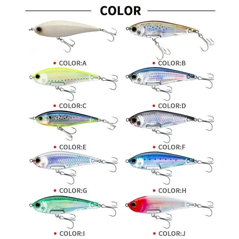 Cheery 90mm 18g Floating Pencil Hard ABS Pencil Lure - view 4