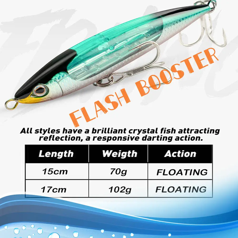 Cheery High Quality Floating Large Pencil ABS Pencil Lure - view 2