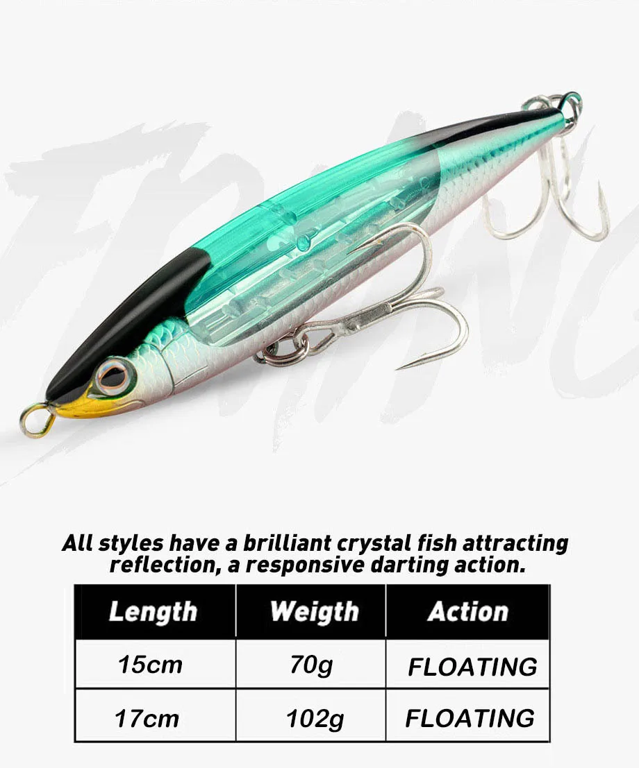Cheery High Quality Floating Large Pencil ABS Pencil Lure - view 16